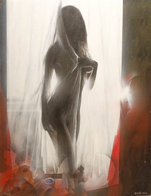 Las sedas de la modelo